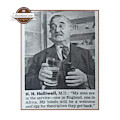 1943 Look Magazine - Dr. Harry H. Halliwell IHS 1897