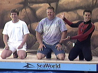 Jeff at SeaWorld