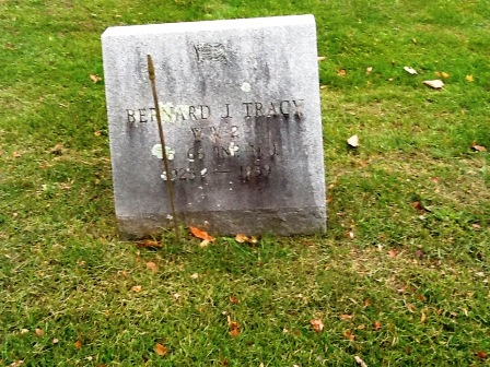 St. Agnes Cemetery - Ilion NY, Brennan and Hayes Family Plot - Bernard J. Tracy 1925 - 1959 