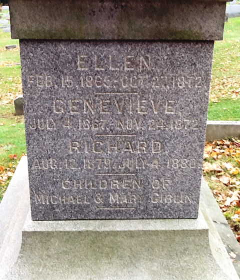 St. Agnes Cemetery - Ilion NY, Michael Giblin Family Plot