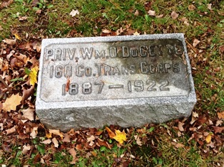 St. Agnes Cemetery - Ilion NY, Ducette  Family Plot - William (Osmar) DuCette 1887 - 1922
