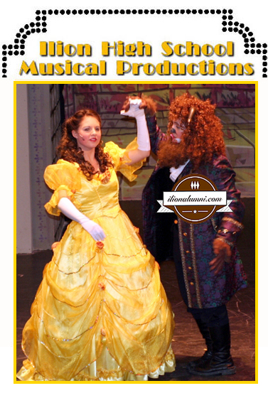 Morgan Trevor and Brian Zieman in 'Beauty and The Beast'