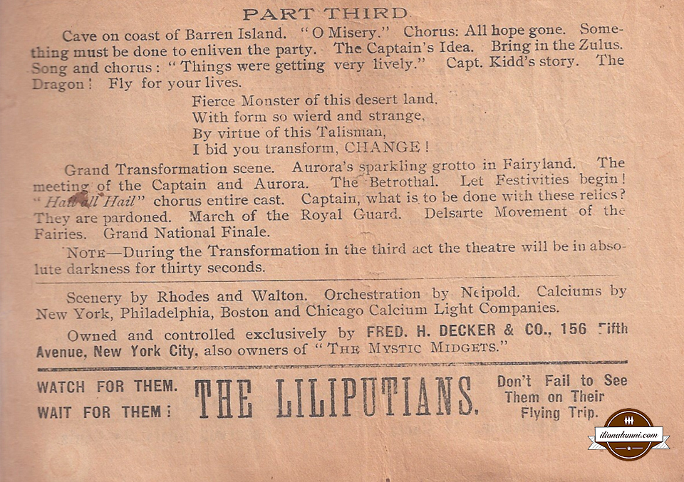 Ilion Program Page4 Liliputians In Fairyland