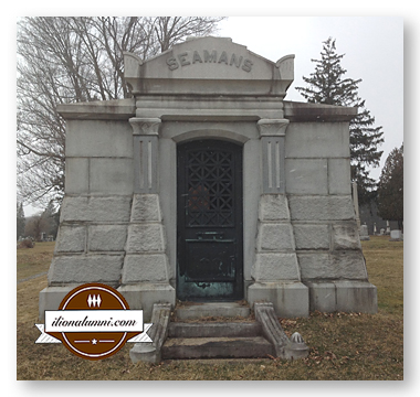 Seamans Vault - Oak Hill Cemetery Herkimer, NY
