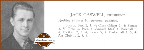 1936 Yearbook Art Editor- Jack Caswell