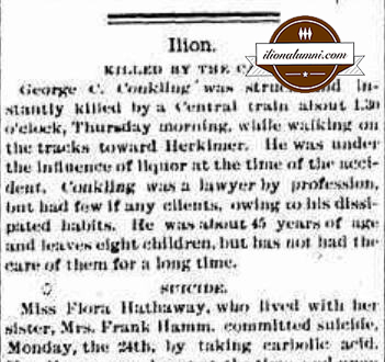 Ilion Citizen IHS Graduates 1895