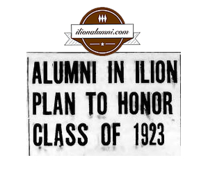 The Herkimer Evening Telegram - 1923 Reunion Plans