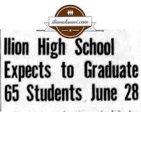 Ilion Sentinel Ilion High School Expects to Graduate 65 Students June 28 1949