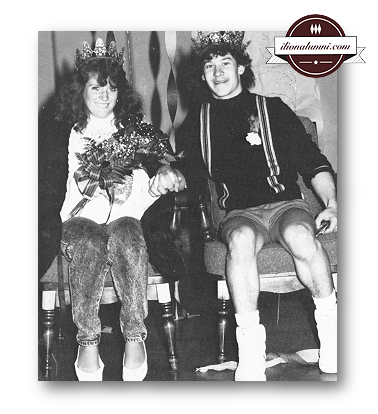 Homecoming King - John Cook and Homecoming Queen - Karen Richards Class of 1989