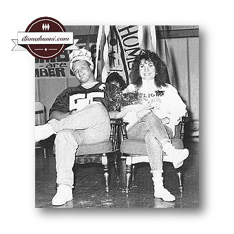 Homecoming King - Lance Tabor and Homecoming Queen - Carrie Plunkett Class of 1992