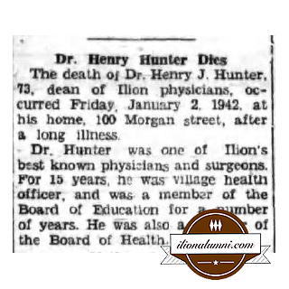 Dr. Henry Hunter - Ilion NY