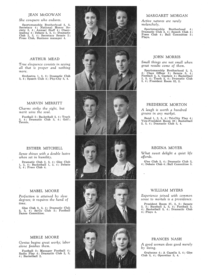 Ilion High School Class of 1936-7