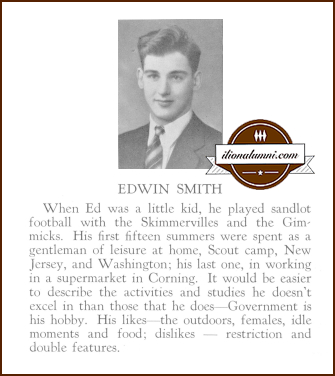 1940 Ilion Yearbook - Edwin Smith