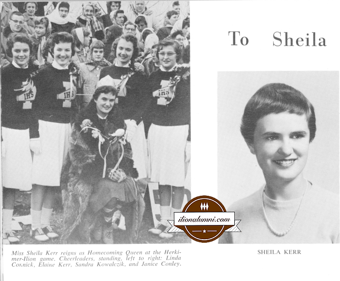 Class of 1958 Special Dedication to classmate - Sheila Kerr - Ilion NY 