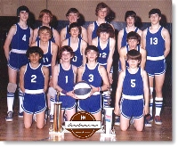 1976 CYO County Basketball Championship team