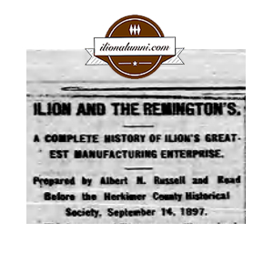 The Ilion Citizen - Ilion and the Remingtons - Class of 1897