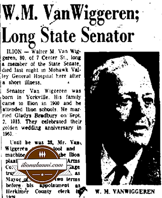 Utica Observer - IHS 1905 - Walter M. Van Wiggeren