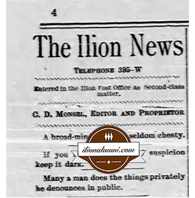 Ilion Citizen IHS Graduates 1914
