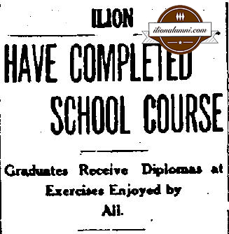 Utica Herald Dispatch IHS Commencement Speakers 1918