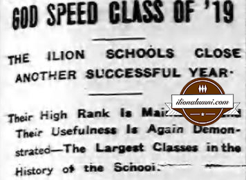The Ilion Citizen IHS Commencement 1919