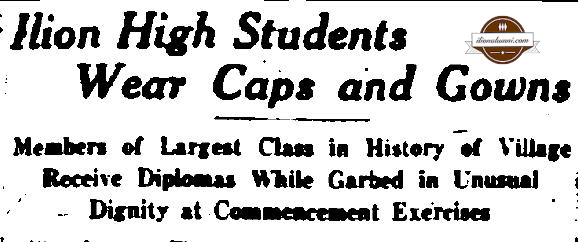 The Utica Daily Press - 1921 Ilion Commencement