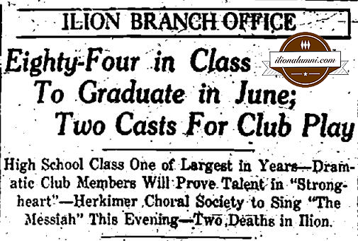 The Utica Observer - IHS Class of 1924
