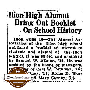 The Utica Observer Dispatch - 1925 Alumni book