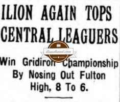 
Rome Daily Sentinel - Ilion Again Tops Central Leaguers - IHS 1930