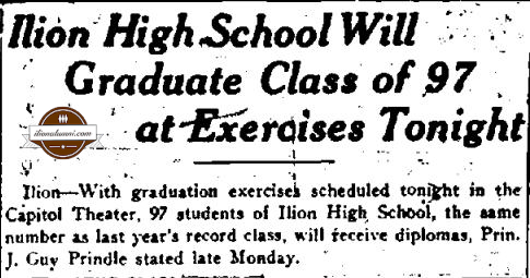 The Utica Daily Press -  IHS Class of 1934