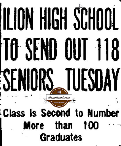 Utica Daily Press IHS Graduates 1936