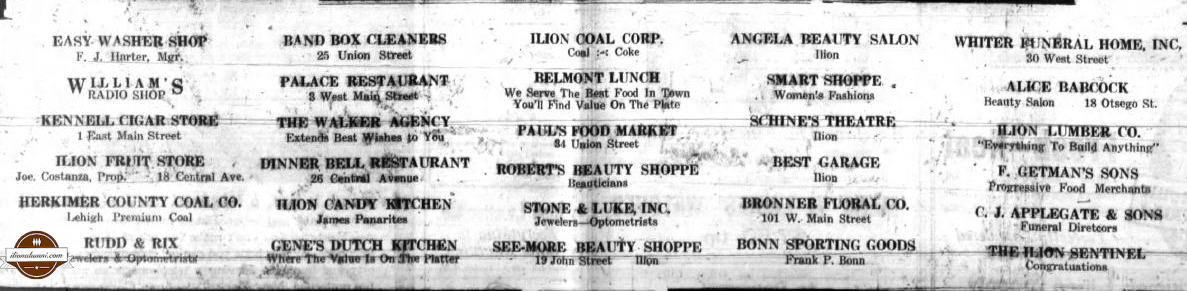 The Ilion Sentinel IHS Graduation Plans 1938