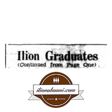 The Ilion Sentinel - IHS Class of 1941 Commencement