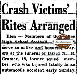 The Utica Daily Observer - IHS 1942 - Crash Victims' Rites Arranged