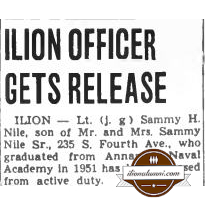 Herkimer Evening Telegram - 1947 Ilion Officer Gets Release