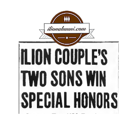 The Herkimer Evening Telegram - Ilion Couple's Two Sons Win Special Honors - Ilion Class 1948