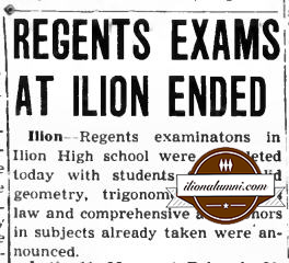 Herkimer Telegram Ilion School Record Of 12 Years is Equaled 1949