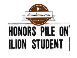 The Evening Telegram - Honors Pile On Ilion Student - Ilion Class 1949