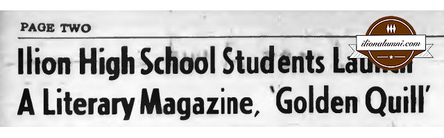 Herkimer Evening Telegram - Golden Quill -IHS 1950