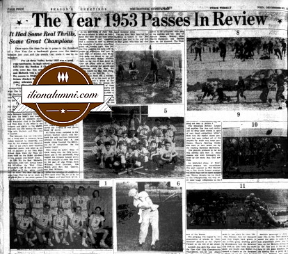 Ilion Sentinel - The Year 1953 Passes In Review - 1954