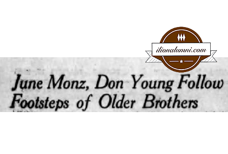 Ilion Sentinel - June Monz Don Young Follow Footsteps of Older Brothers Class of 1955