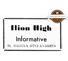 Herkimer Evening Telegram - Ilion High Informative - By Regina Stefanishyn - March 3, 1962