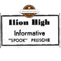 Herkimer Evening Telegram - Ilion High Informative - By Spook Preischs - June 15, 1963 - 1963