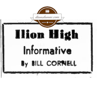 Herkimer Evening Telegram 1964 - Ilion High Informative By Bill Cornell - October 26, 1963 - 1964