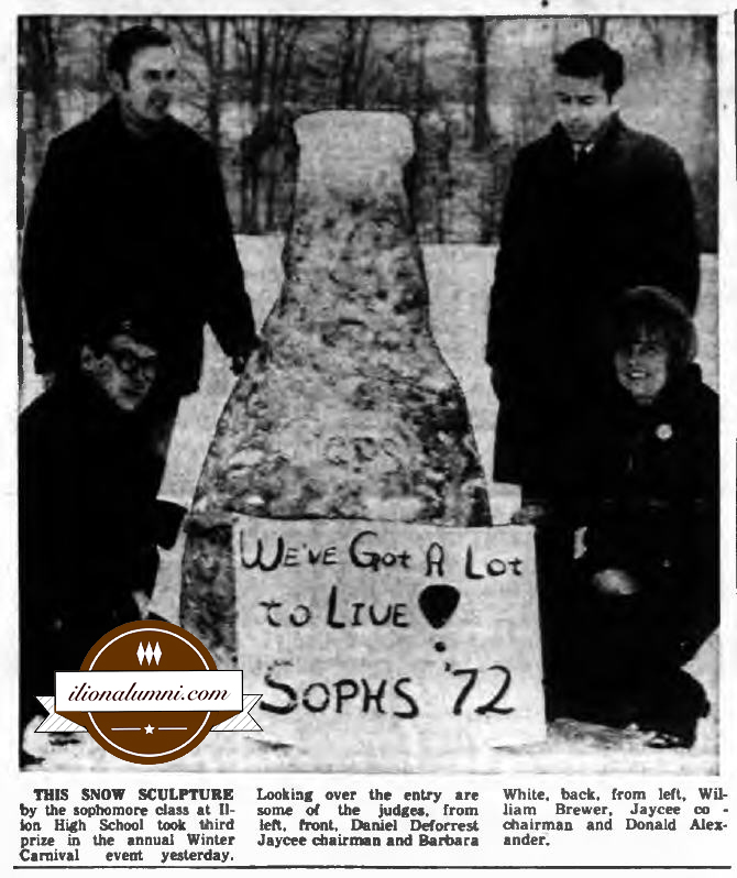 Snow Sculpture Awards Made At Winter Carnival