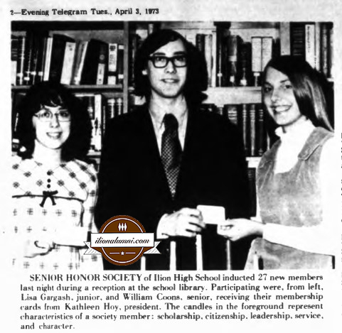 Herkimer Evening Telegram - Herkimer Evening Telegram - Senior Honor Society - Class 1973, Class 1974