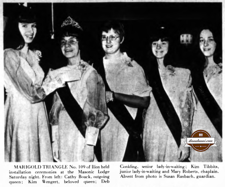 Herkimer Evening Telegram - Marigold Triangle - Class of 1974