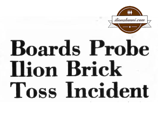Herkimer Evening Telegram - Boards Probe Ilion Brick Toss Incident - 1973