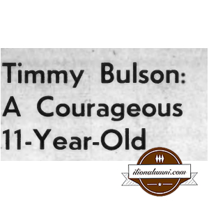 Herkimer Evening Telegrams - Ilion High - Timmy Bulson A Courageous 11-Year-Old - 1977