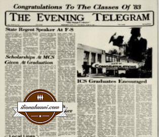 Herkimer Evening Telegram - ICS Graduates Encouraged - 1983