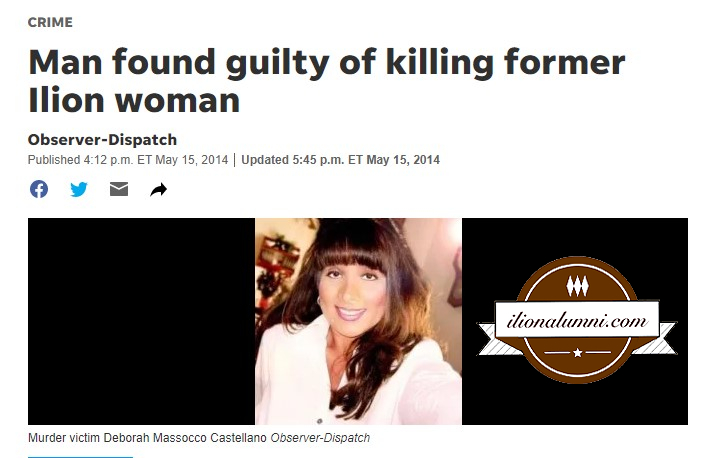 Herkimer Evening Telegram - Man found guilty of killing former Ilion woman - 1983